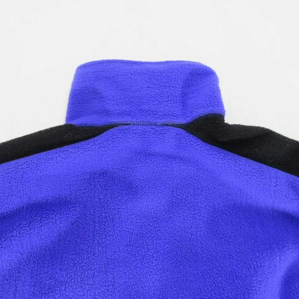 VINTAGE Columbia Jacket Womens Large‎ Purple Aztec Collar Fleece Made In USA